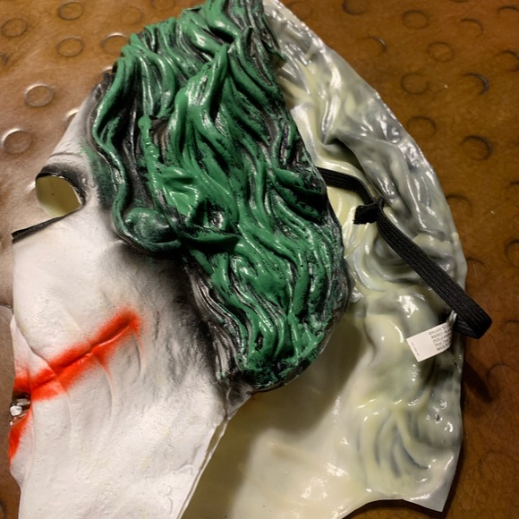 Rubie's Joker Mask Dark Knight Heath Ledger Adult - Picture 3 of 4